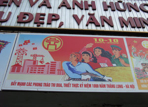 Propaganda for the 1,000th anniversary of Hanoi 