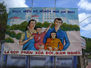 Family planning propaganda - Quy Nhơn city