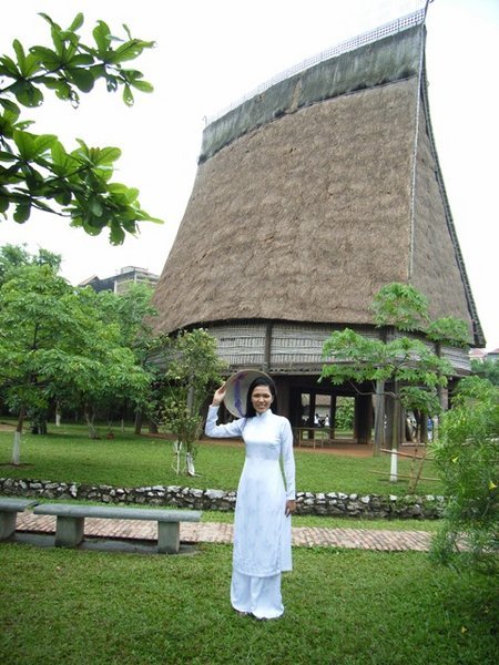 At Museum of Ethnology in Hanoi