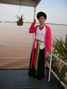 One of traditional dresses of the Viet group
