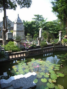 A pond at the palace