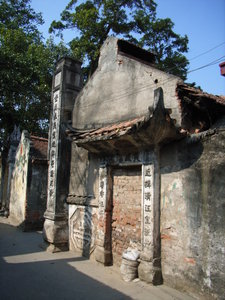 Houses in Cự Đà village, Thanh Oai commune
