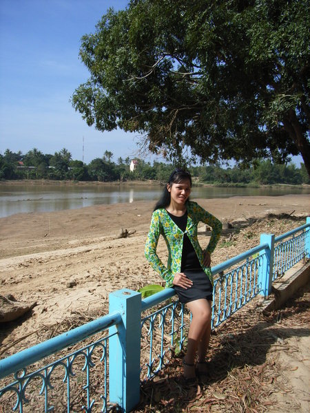 By the Dakbla river in Kon Tum