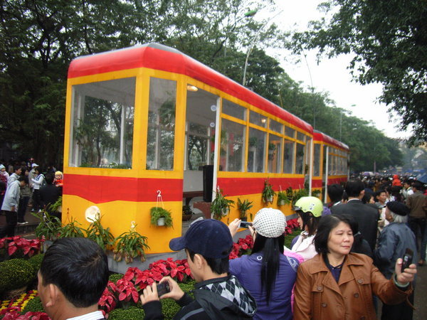Model of Hanoi's tramcar 