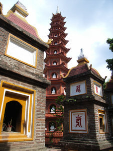 Trấn Quốc pagoda in Hanoi