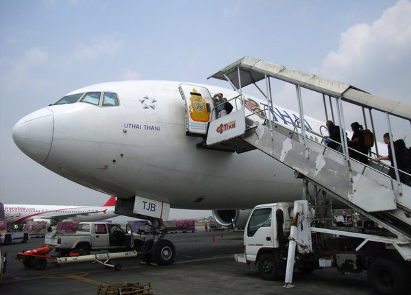 Plane of Thai Airways