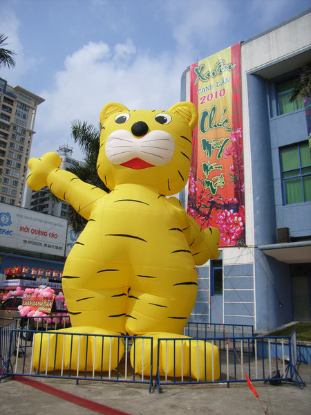 A model of tiger 