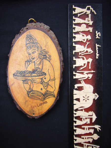 Souvenirs from Sri Lanka