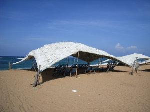 The beach in Tuy Hoà city