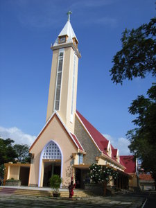 Tuy Hoà church in Tuy Hoà city
