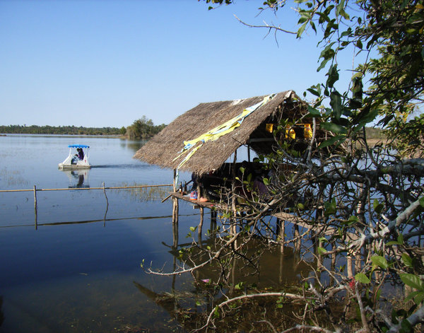 Bungva lake in Savannakhet, Laos