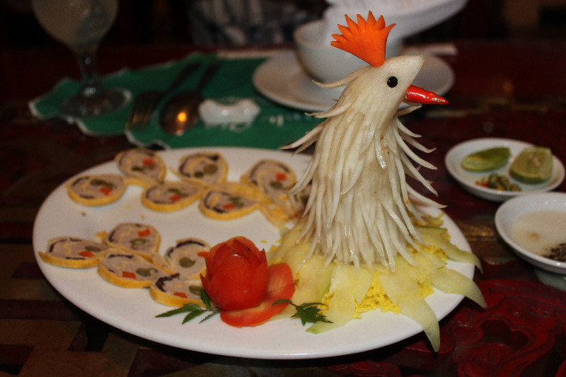 Royal dish at Tịnh Gia Viên restaurant, Huế city