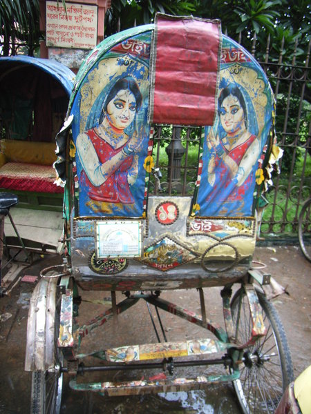 A rickshaw in Dhaka