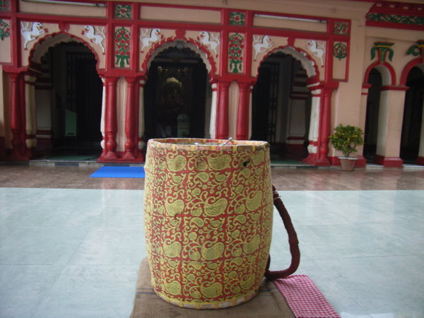A drum at Hindu temple