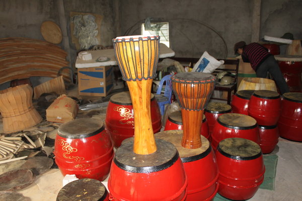 Various type of drums 