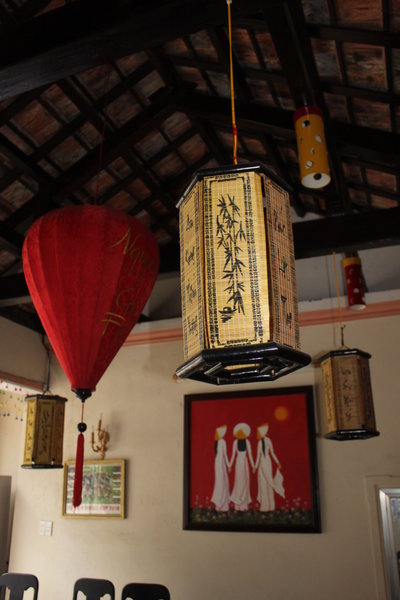Inside a house in Hội An