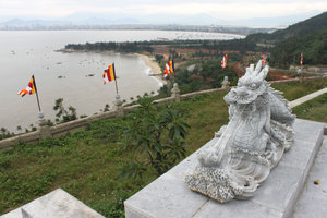 View of Đà Nẵng city from Sơn Trà peninsula