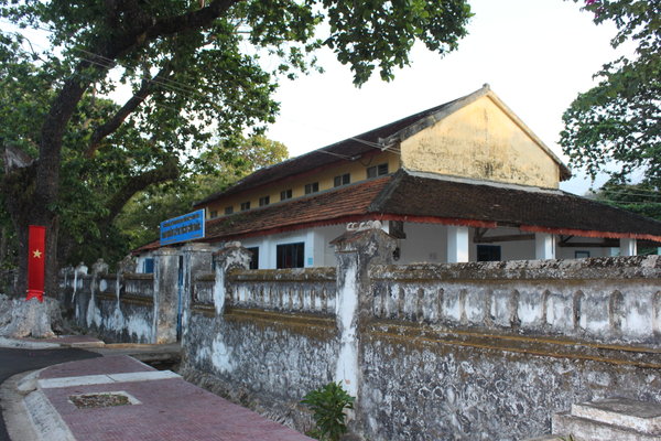 One of old French buildings in Côn Đảo town