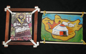 Paintings from Mongolia 