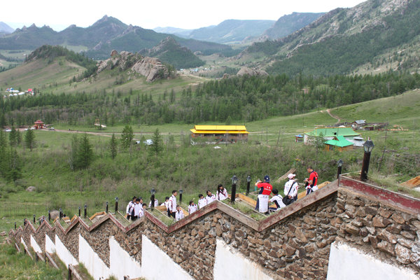 View from Kingyo Monastery