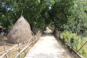 A village on the way to Tam Thanh beach