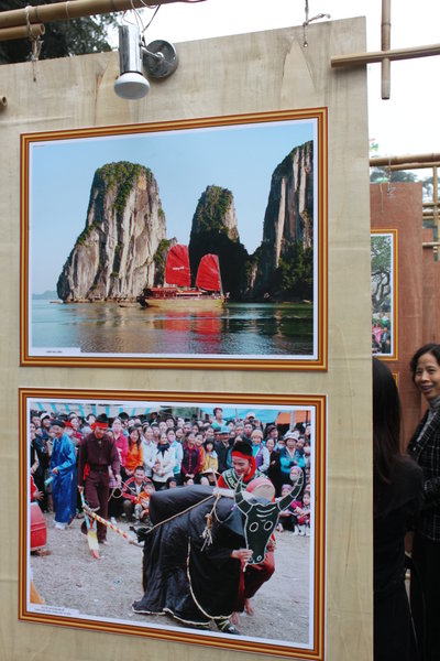 Photo exhibition at the festival