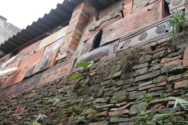A very old wall