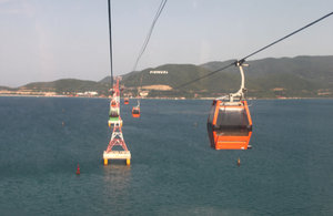 Cable car to Vinpearl Land
