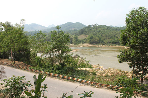 Highway No. 2 and the Lô river