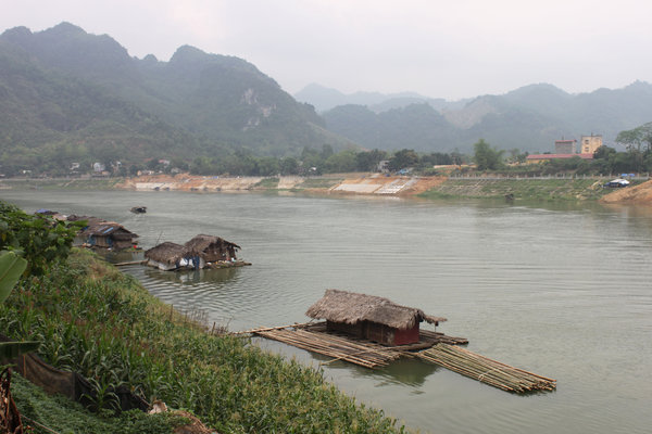 The Lô river in Tuyên Quang