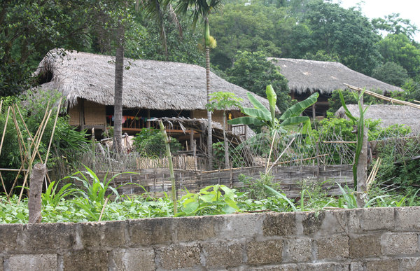 Houses of the Tày ethnic people in Tân Trào