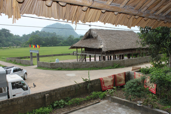 View from a house of the Tày ethnic people