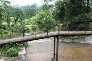 One of 2 bridges to Uncle Hồ's house