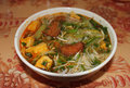 Bún cá trắm (noodle soup with fish and tofu)