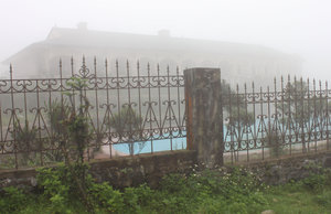 A swimming pool on Mẫu Sơn mountain