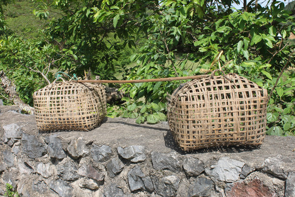 Baskets of the ethnic minority people