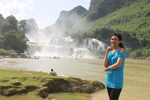 Bản Giốc waterfall & Quây Sơn river