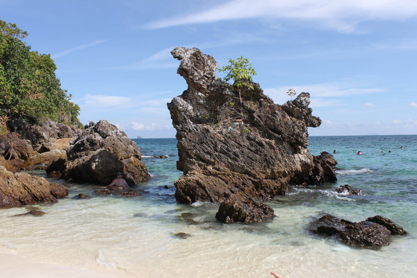 The rock at Khai island