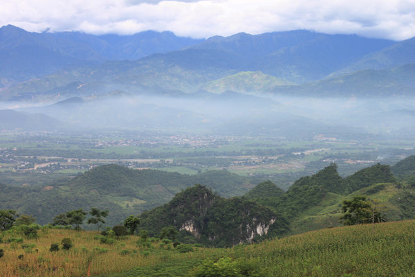 Landscape on the way to Suối Giàng