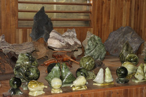 Stone products/souvenirs for sale