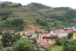 View of Mù Cang Chải town