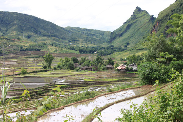 Landscape on the way to Than Uyên