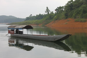 My boat for cruising Thác Bà reservoir