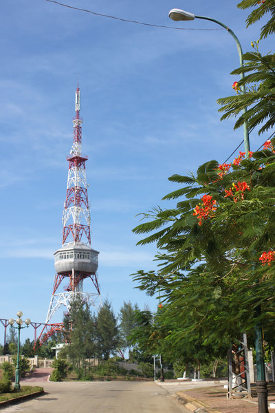 Dung Quất TV tower in Vạn Tường town
