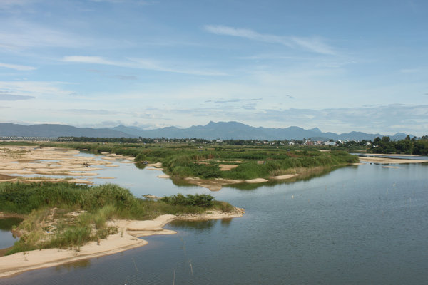 Trà Khúc river in Quảng Ngãi city