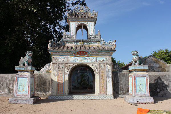 A temple on Lý Sơn island