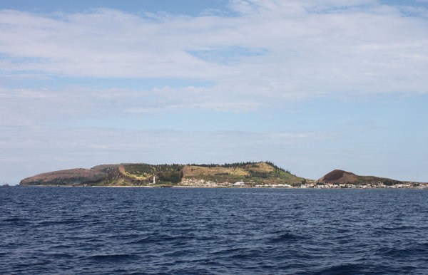Lý Sơn island - View from boat