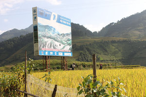 Poster of Mù Cang Chải terraced rice fields