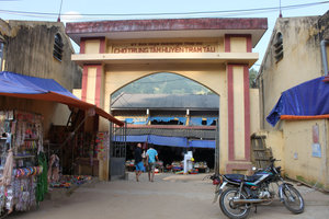 Trạm Tấu market in Trạm Tấu town