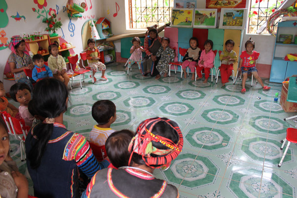 Bum Tở kindergarten in Mường Tè